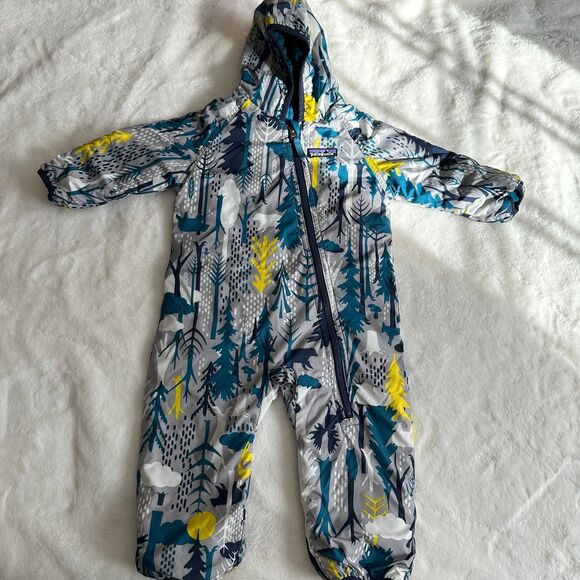 Patagonia Other - Patagonia Reverisble Baby Bunting Size 6 Months